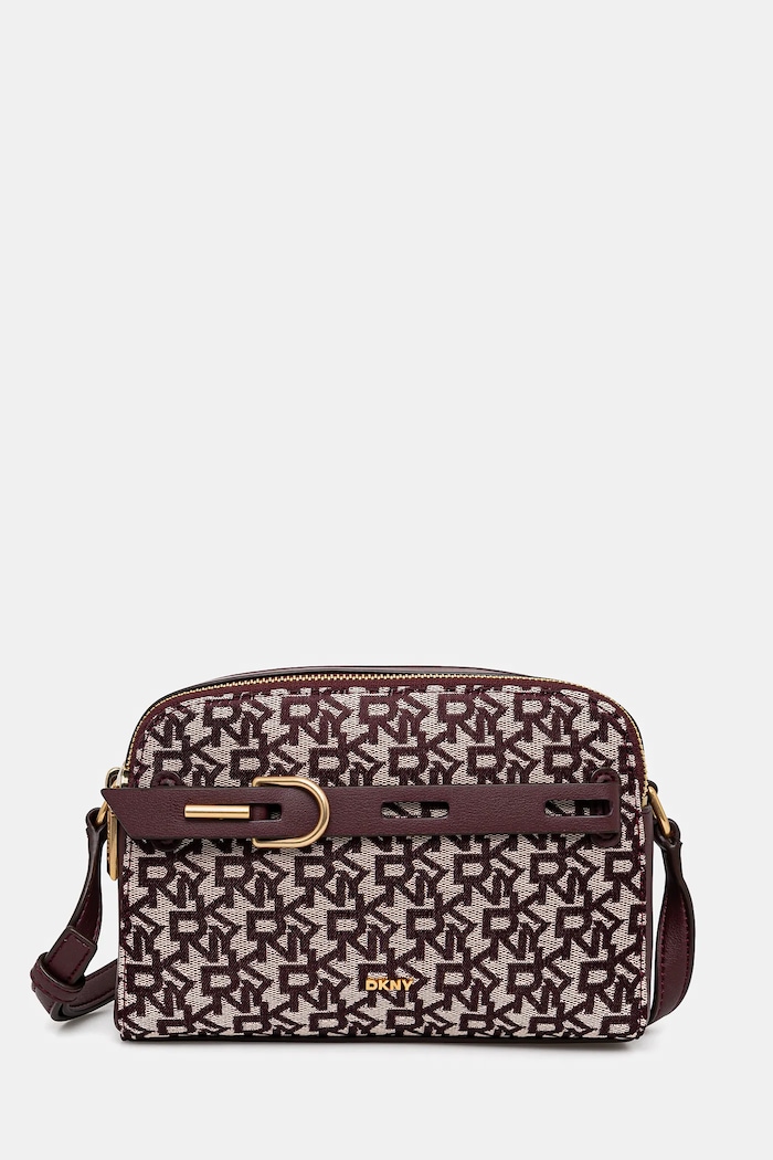 Kabelka Dkny textilní burgundské R44EFI69