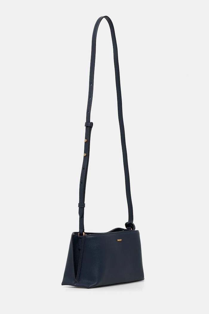 DKNY torebka crossbody damska skórzana R44E1I54 granatowy AW25