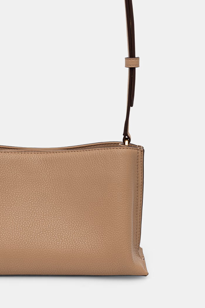 DKNY torebka crossbody damska skórzana beżowy R44E1I54