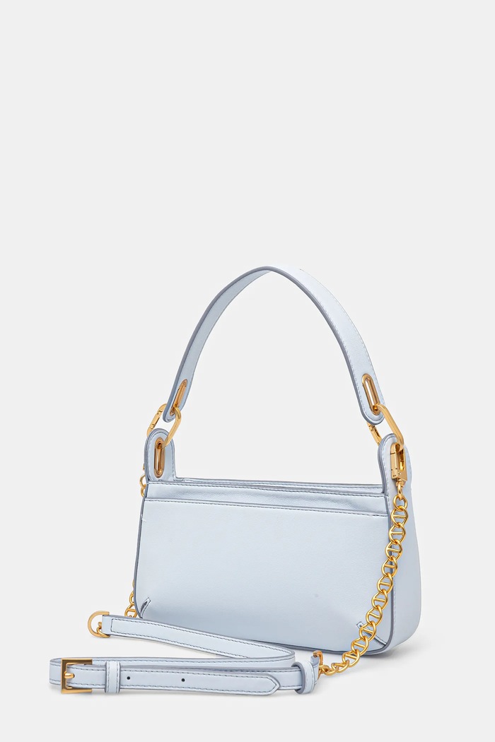 Accesorii DKNY Poseta de piele R44EKI56 albastru