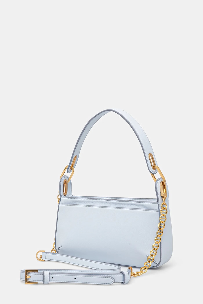 Accesorii DKNY Poseta de piele R44EKI56 albastru