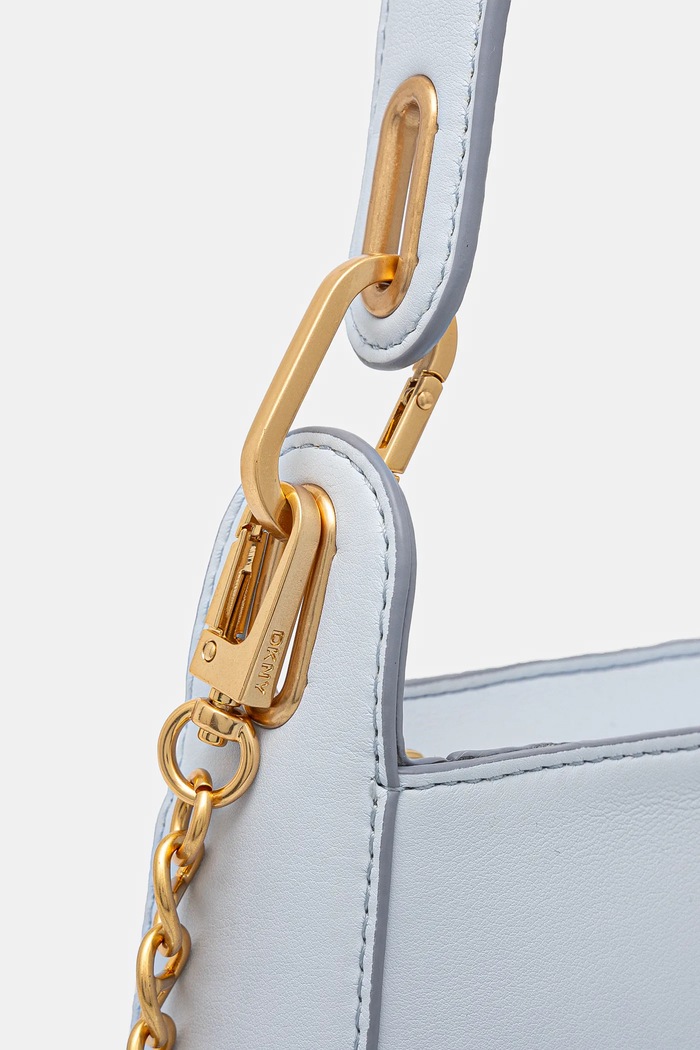 Poseta de piele DKNY R44EKI56 albastru