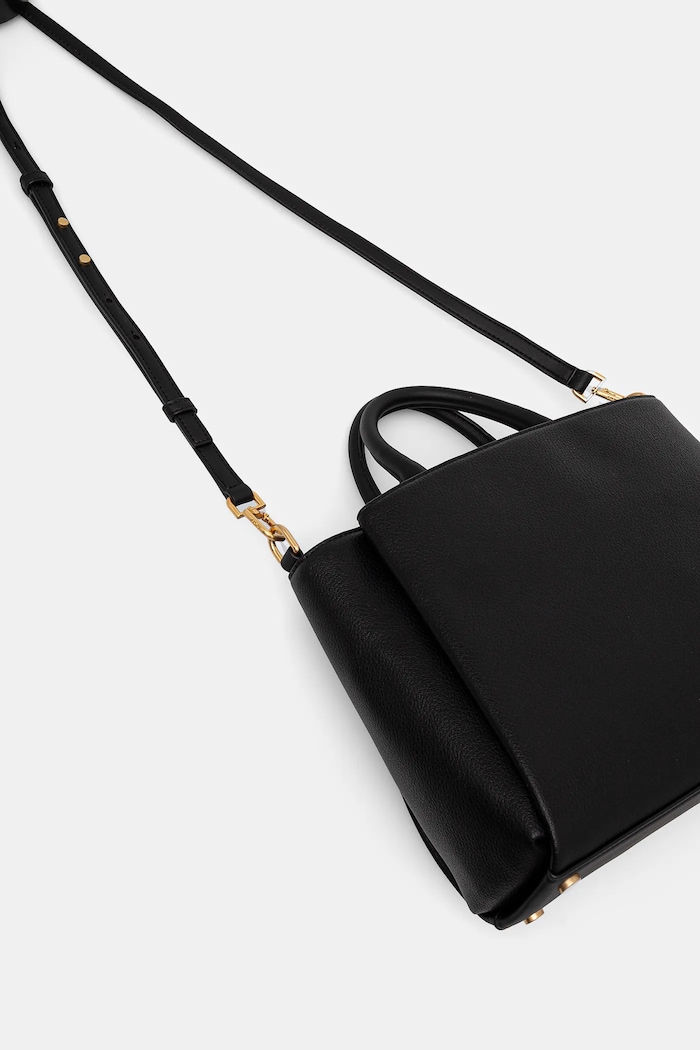 Doplňky DKNY Kožená kabelka Dkny R44DAI68 černá