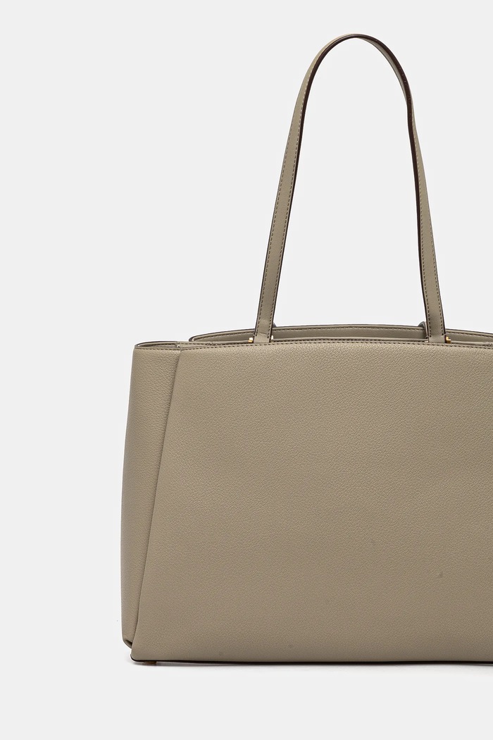 Akcesoria Dkny torebka skórzana R44AAI67 beżowy