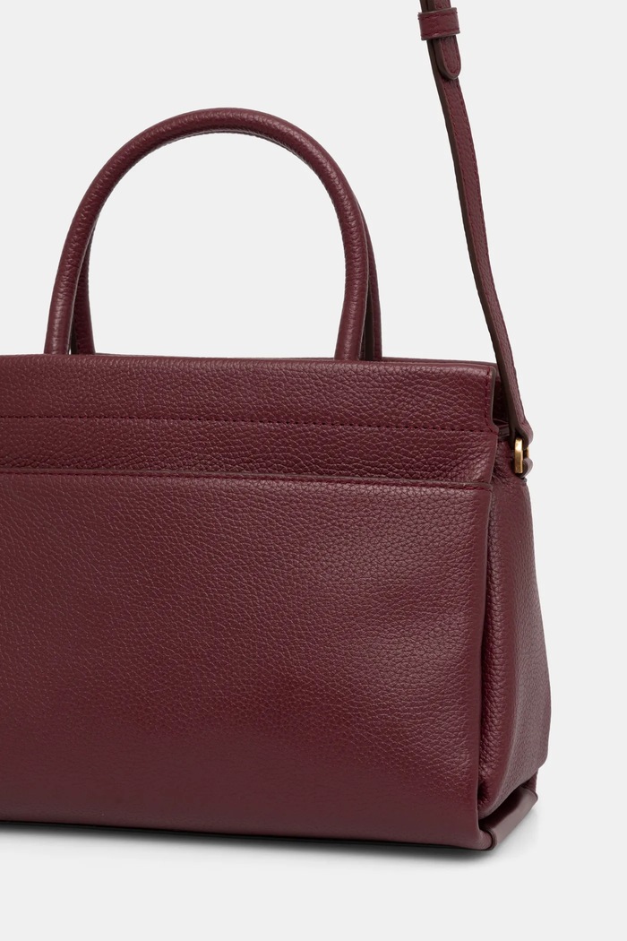 Doplňky Kožená kabelka Dkny R44DAI70 burgundské