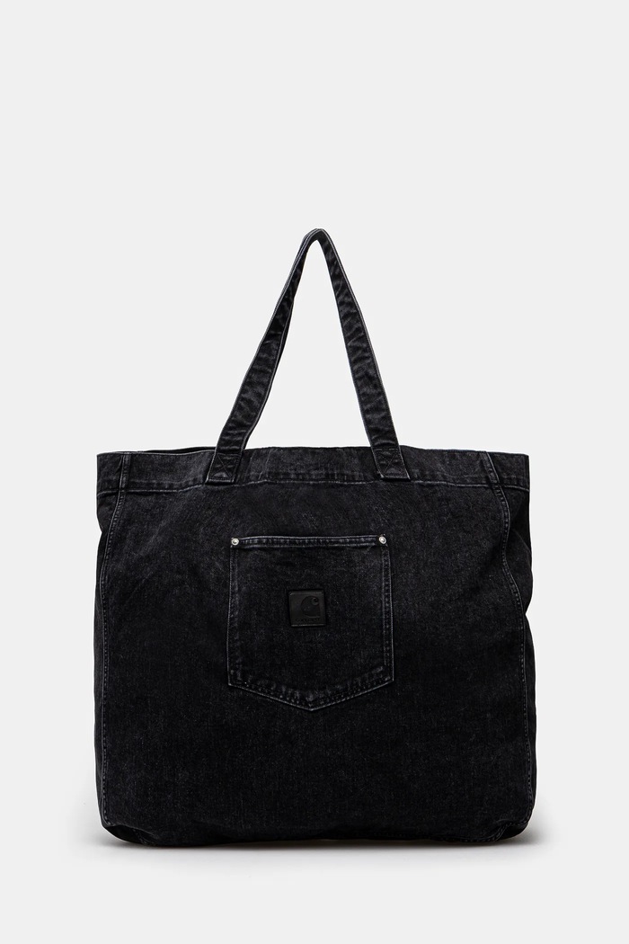 Carhartt WIP cotton handbag Rivet Tote Bag strapless black I034324.8906