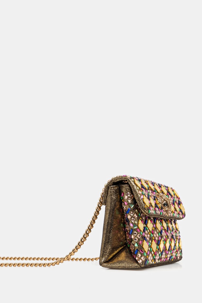 Kabelka Kurt Geiger London 627966609 zlatá SS25