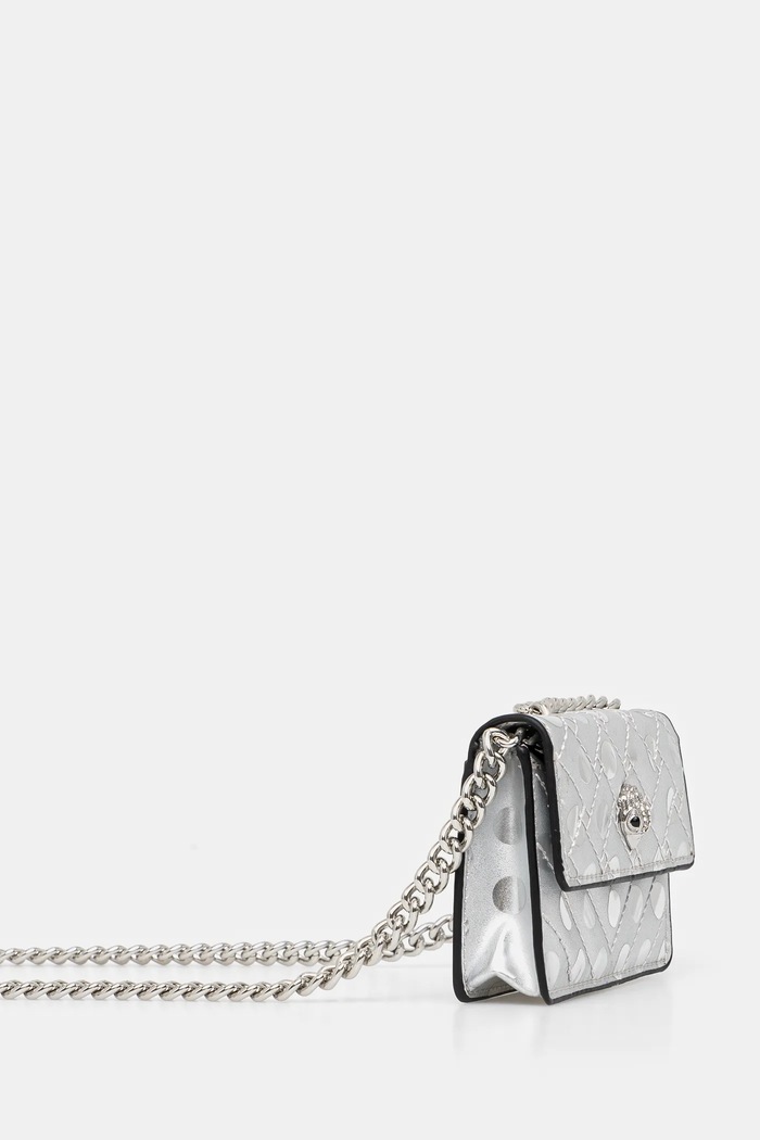 Kabelka Kurt Geiger London 9548667999 stříbrná SS25