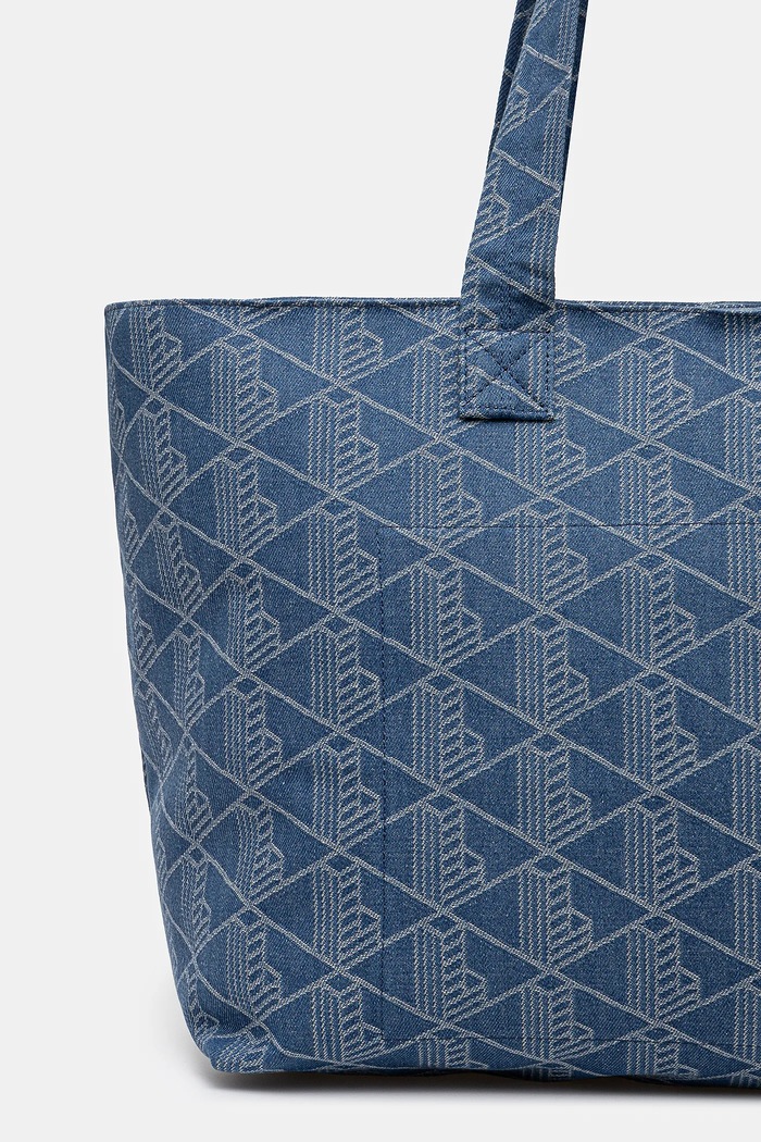 Аксесуари Бавовняна сумка Lacoste NU4994PB блакитний