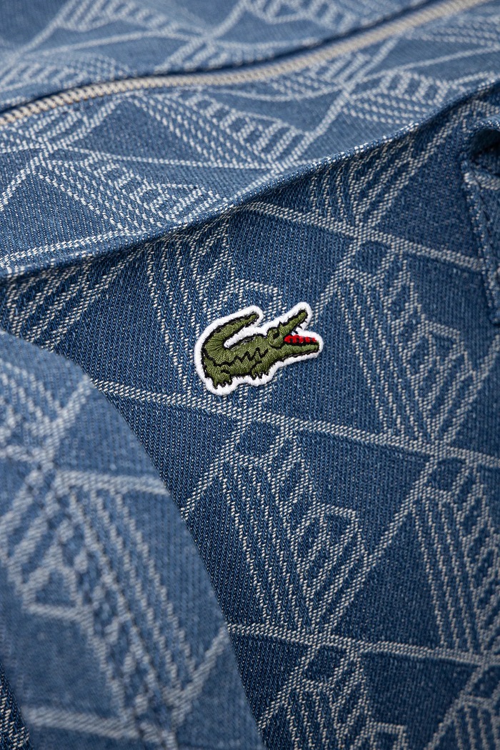 Бавовняна сумка Lacoste блакитний NU4994PB
