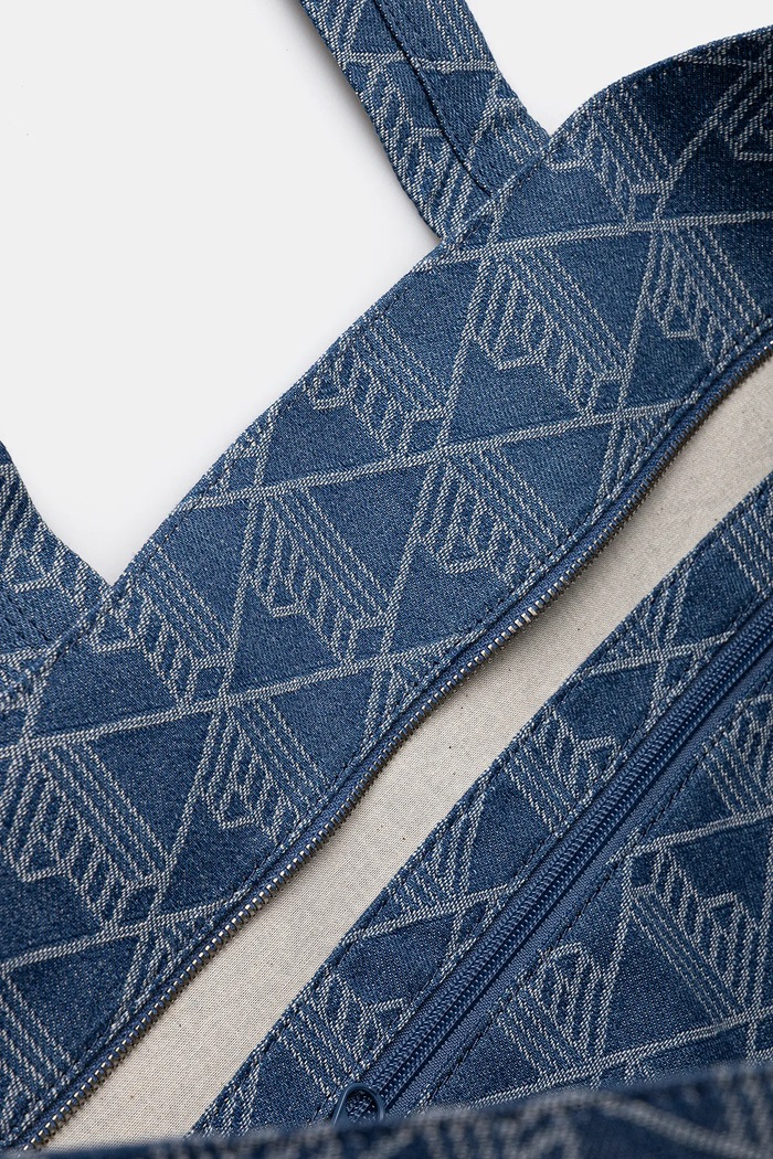Бавовняна сумка Lacoste NU4994PB блакитний