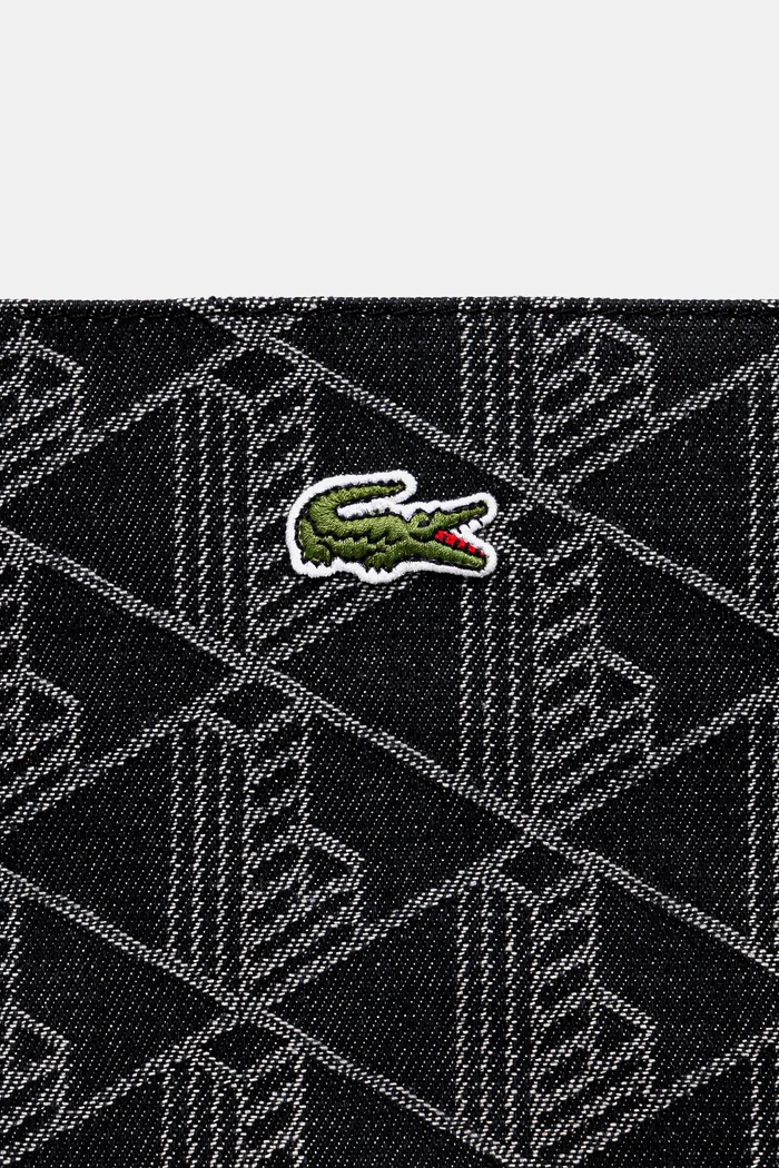 Lacoste torebka bawełniana czarny NU4994PB