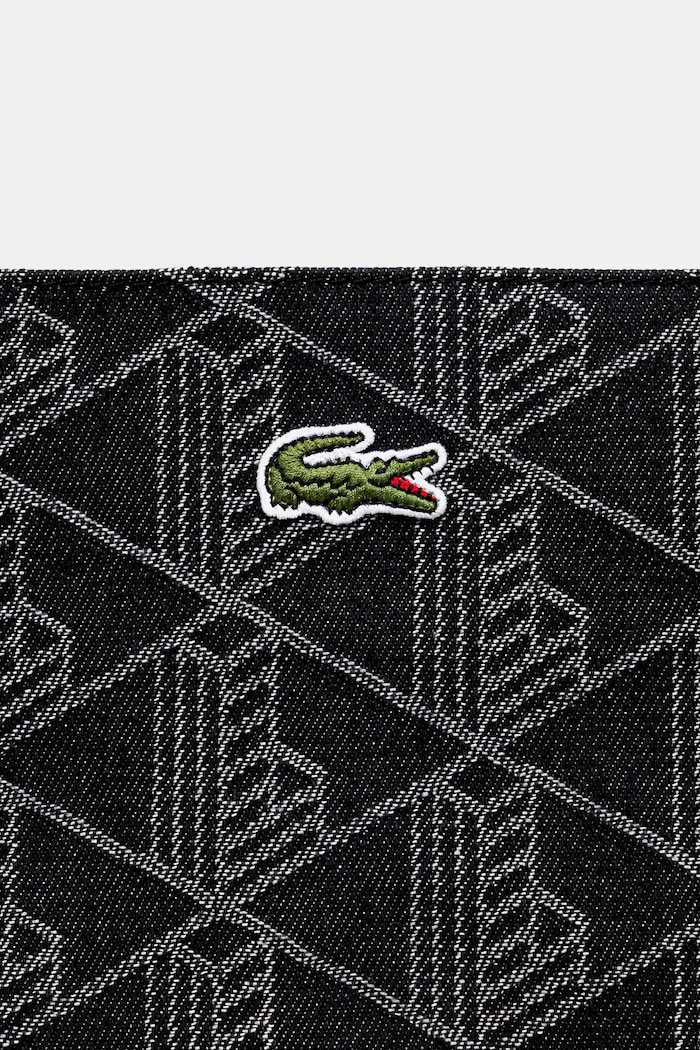 Lacoste torebka bawełniana czarny NU4994PB