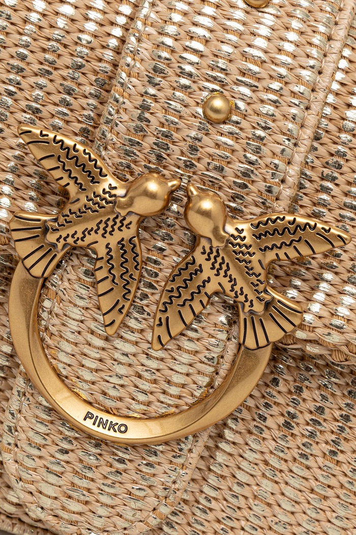 Τσάντα Pinko 104340.A2CE χρυσαφί