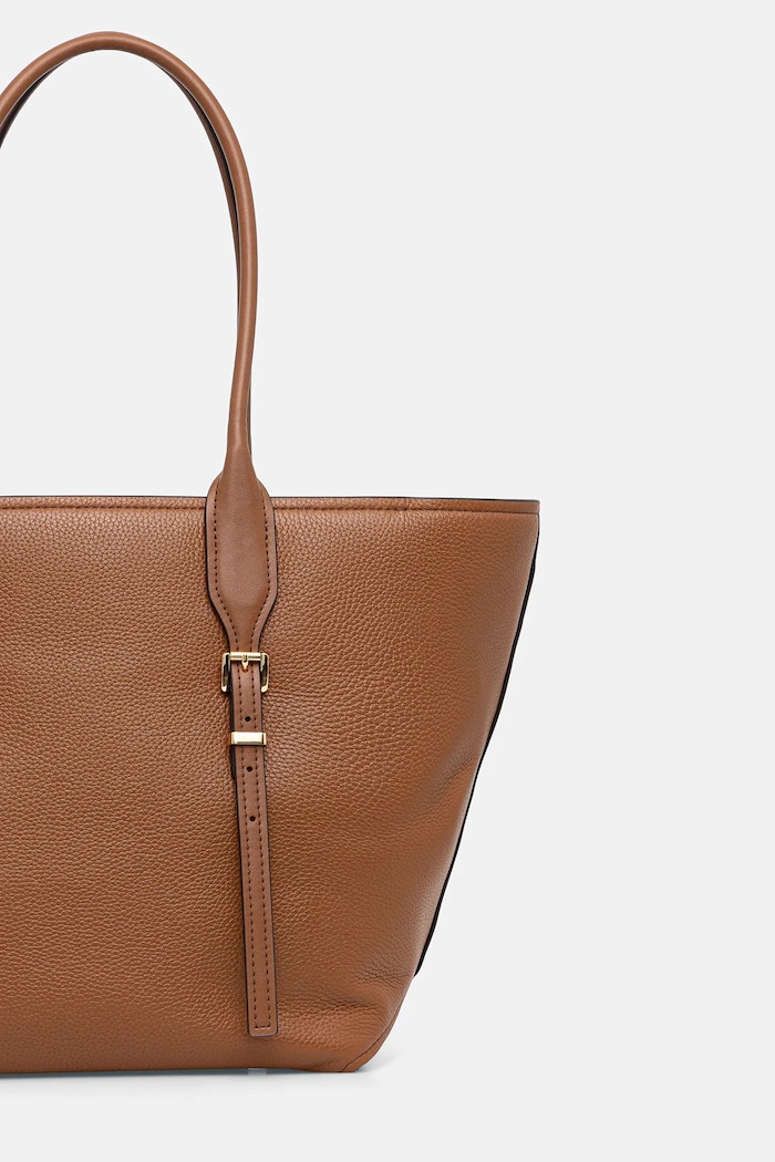 Αξεσουάρ Δερμάτινη τσάντα MICHAEL Michael Kors 30R5G9OT7L καφέ