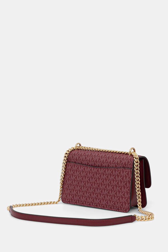 Accesorii MICHAEL Michael Kors geantă 30R5GC7L3V burgundia