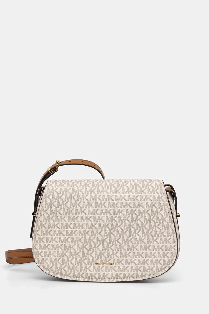 MICHAEL Michael Kors torebka nie mieści A4 beżowy 30R5GL0M2B