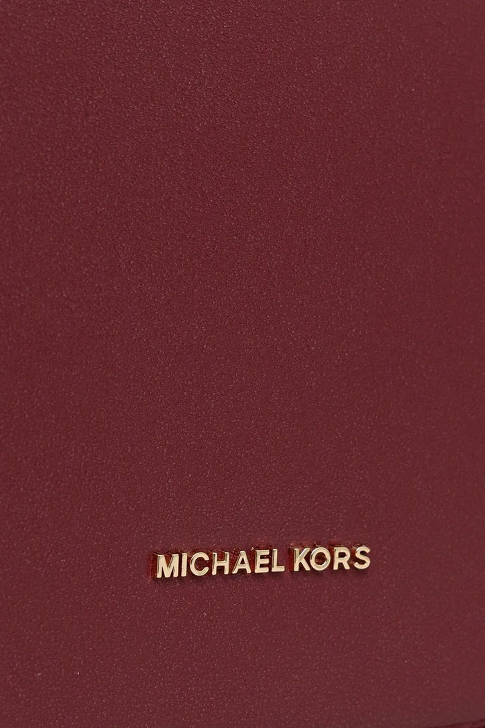 Usnjena torbica MICHAEL Michael Kors 30R5GL0M2L bordo