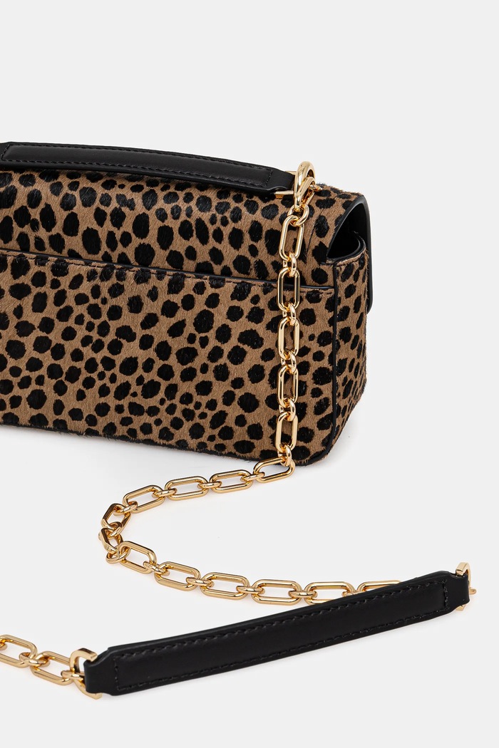 Akcesoria MICHAEL Michael Kors torebka skórzana 30R5G2RL5O beżowy