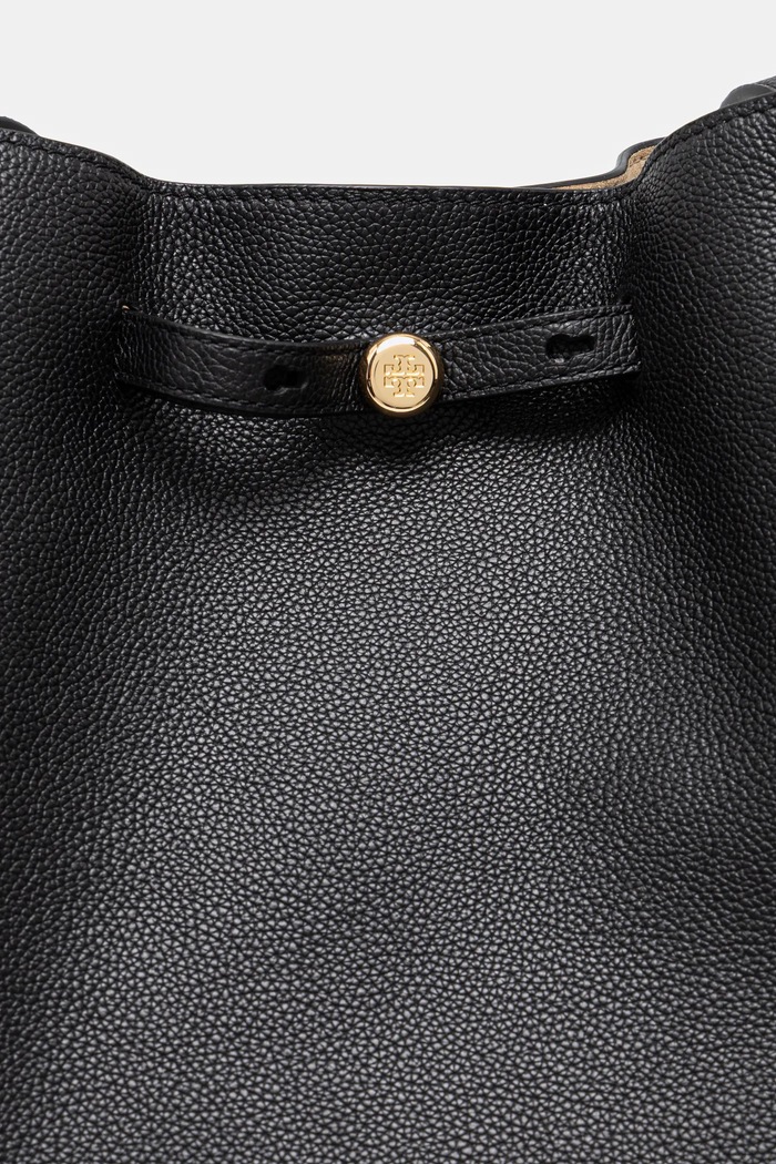 Tory Burch geantă de piele Romy negru 163388.001