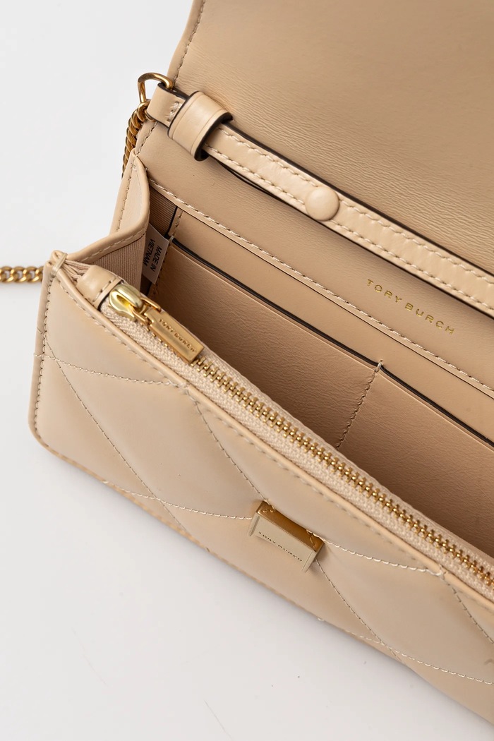 Torba Tory Burch Kira Diamond Quilt Mini 158326.700 bež
