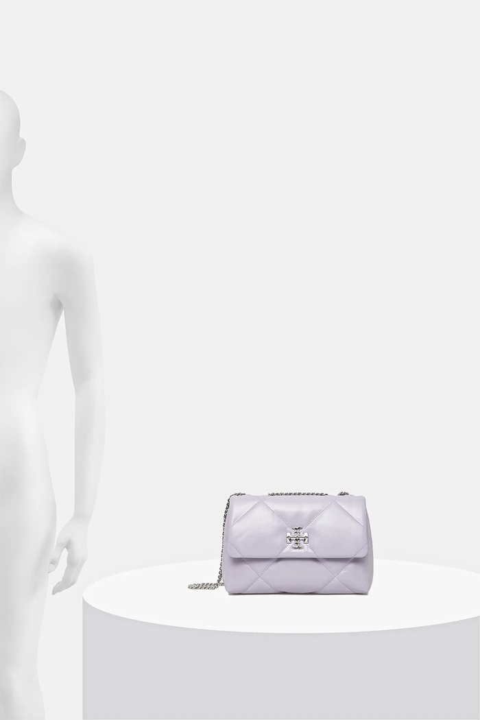 Kožená kabelka Tory Burch Kira Diamond Quilt 154706.500