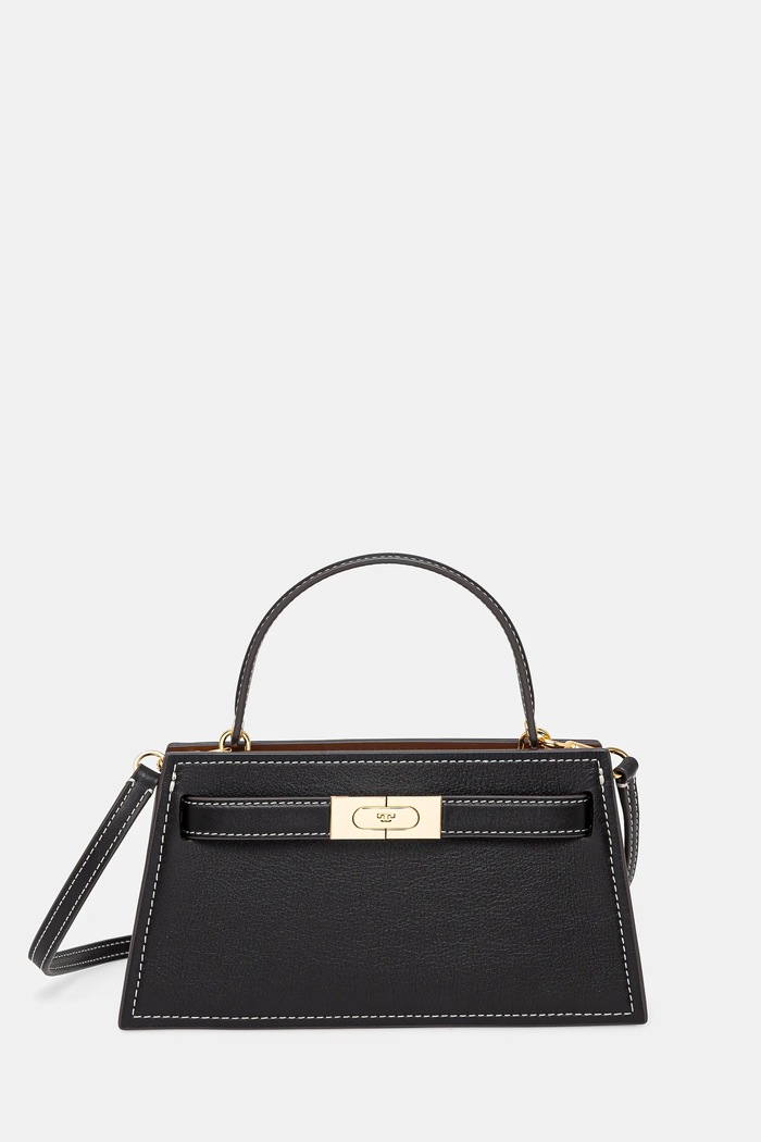 Tory Burch Geantă de piele Lee Radziwill negru 168954.001