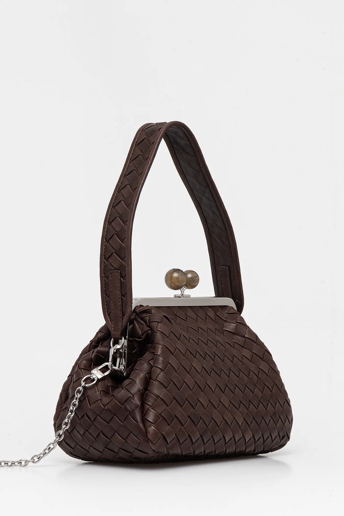 Weekend Max Mara geantă 2515511105600 maro SS25