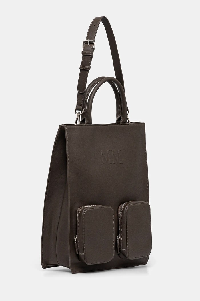 MM by Max Mara geantă 2516511017600 gri SS25
