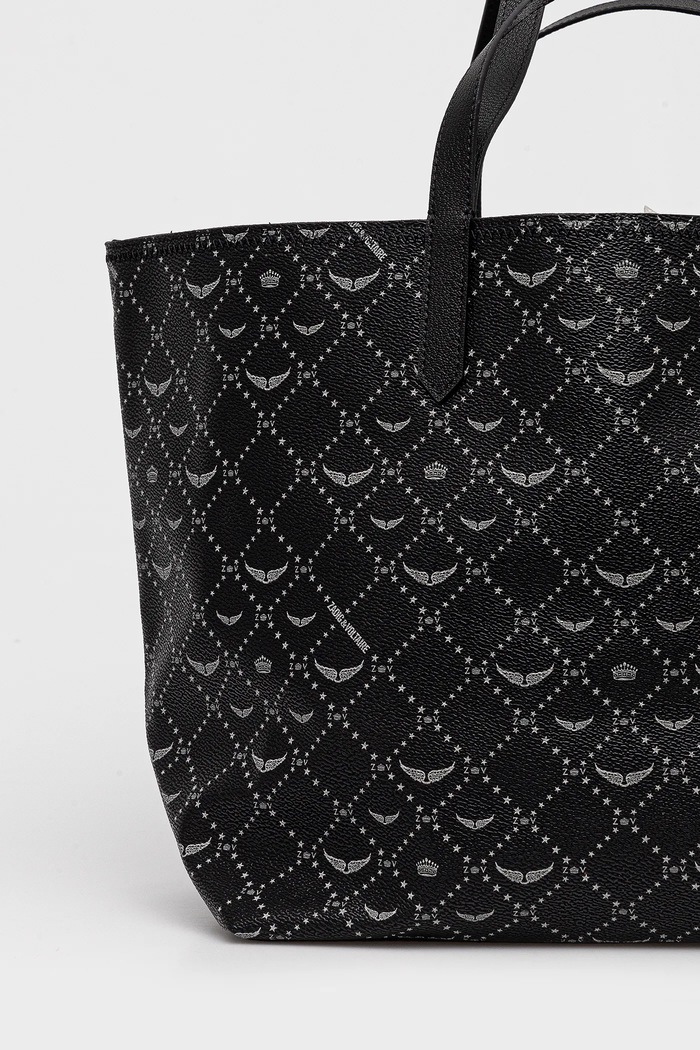 Doplňky Kabelka ZADIG&VOLTAIRE Z SHOPPER XL MONOGRAM LWBA03803.1 černá