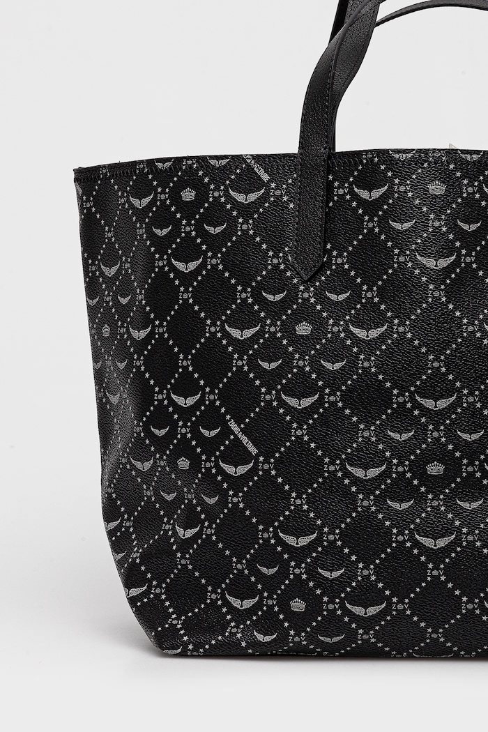 Doplňky Kabelka ZADIG&VOLTAIRE Z SHOPPER XL MONOGRAM LWBA03803.1 černá