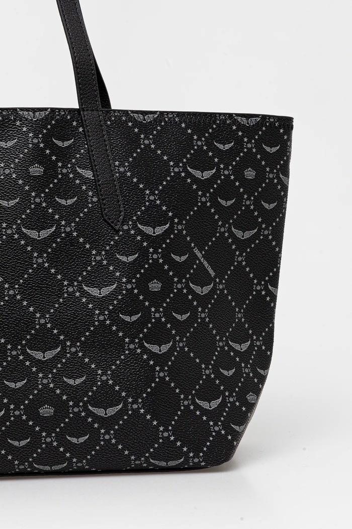Accesorii Zadig&Voltaire Geantă Z SHOPPER MONOGRAM LWBA03896.1 negru
