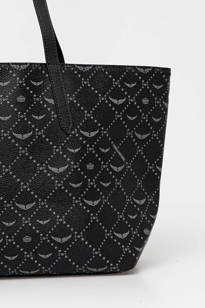 Accesorii Zadig&Voltaire Geantă Z SHOPPER MONOGRAM LWBA03896.1 negru