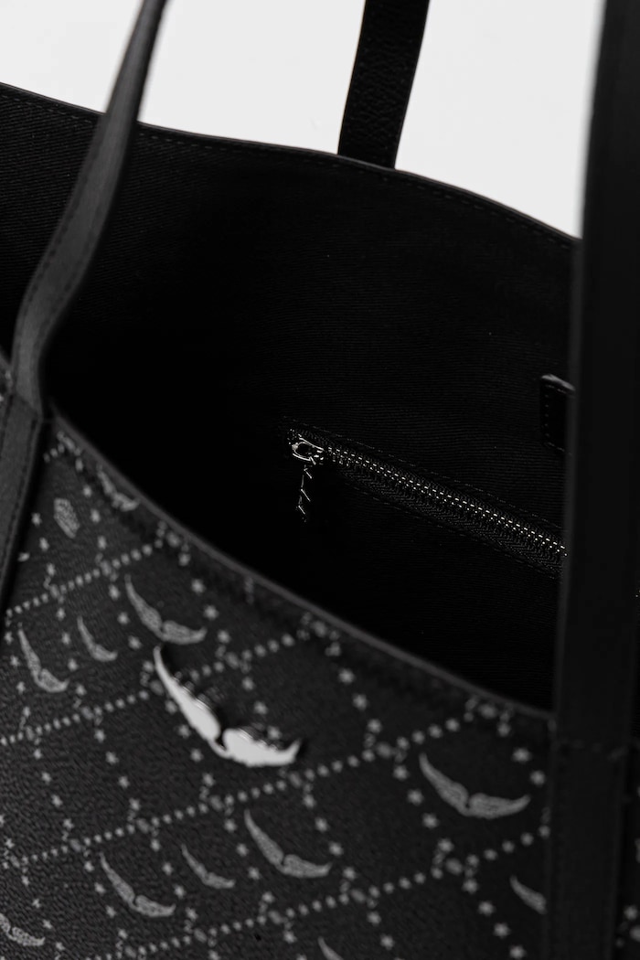 Geantă Z SHOPPER MONOGRAM Zadig&Voltaire negru LWBA03896.1