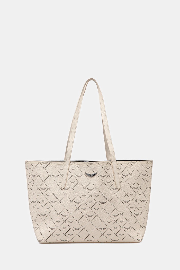 Zadig&Voltaire Geantă Z SHOPPER MONOGRAM bej LWBA03896.100