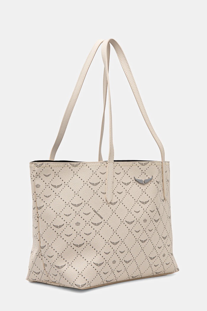 Zadig&Voltaire Geantă Z SHOPPER MONOGRAM LWBA03896.100 bej AA00
