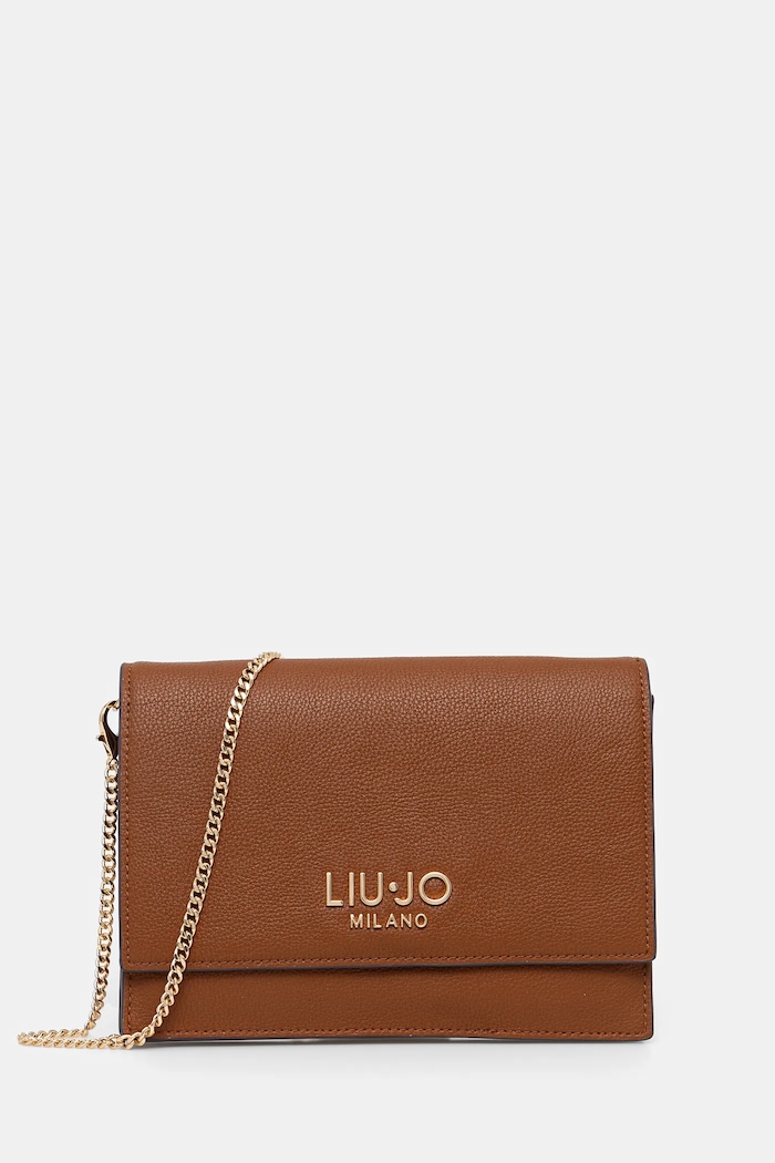 Liu Jo torebka nie mieści A4 brązowy AA5221.E0033