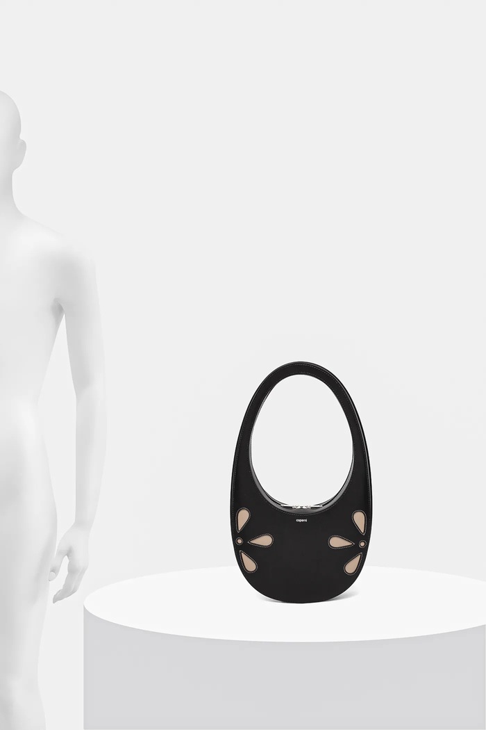 Kožená kabelka Coperni Petal Swipe COPBA01PF6031