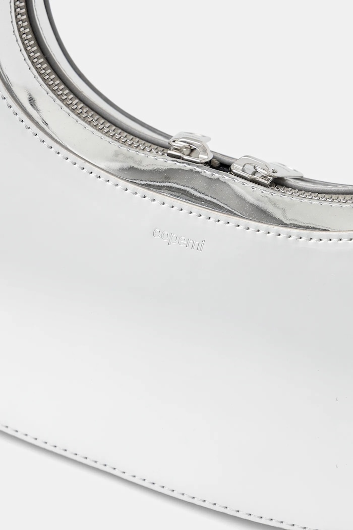 Coperni torebka Mirrored Baguette Swipe srebrny COPBA04F6005