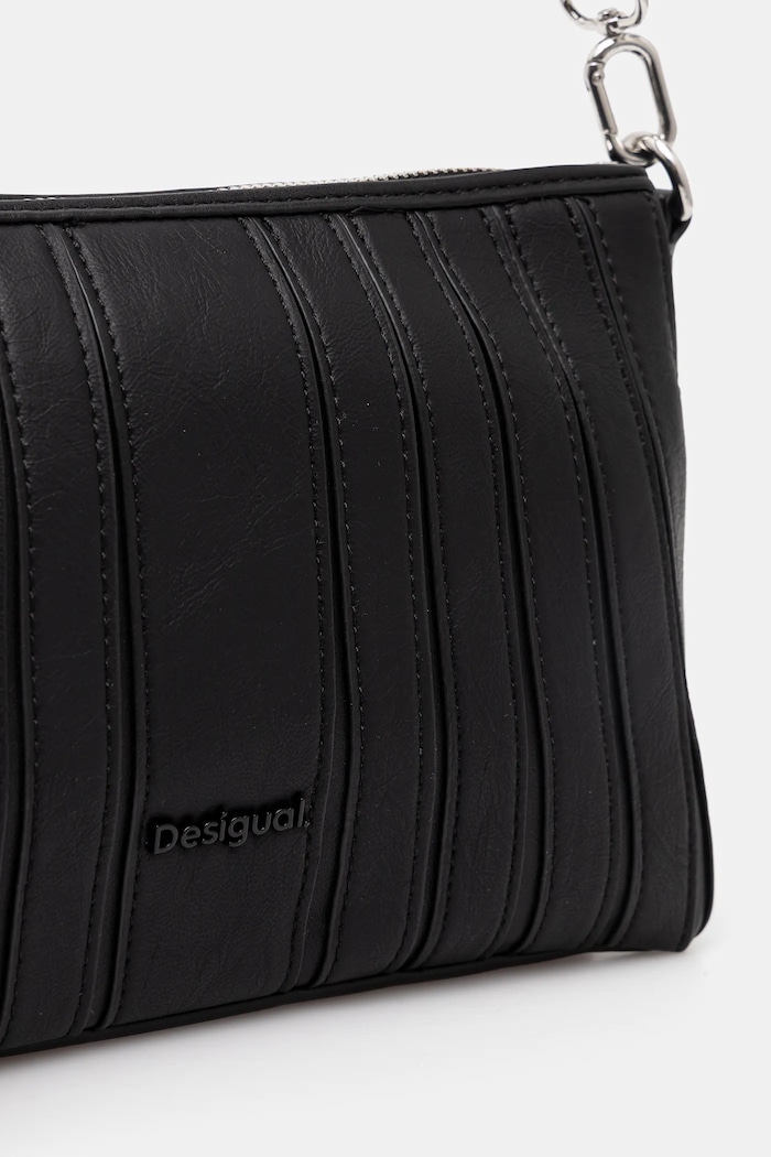Τσάντα Desigual KAPELA DORTMUND FLAP μαύρο 25SAXP92
