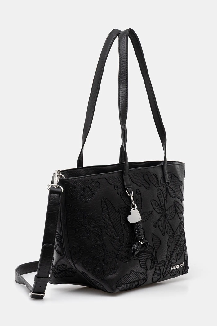 Τσάντα Desigual JOLIE CAHUIL MINI 25SAXPBP μαύρο SS25