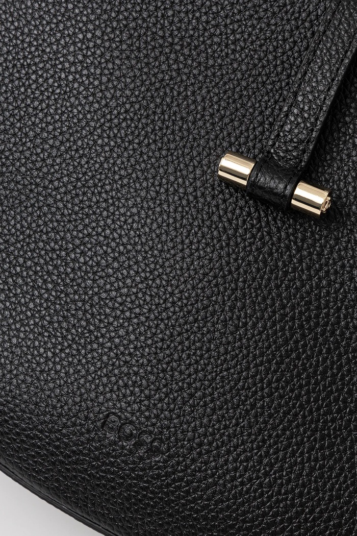 BOSS geantă de piele negru 50542044