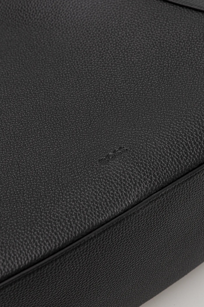 BOSS geantă de piele negru 50542066
