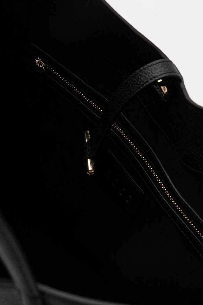 BOSS geantă de piele 50542066 negru