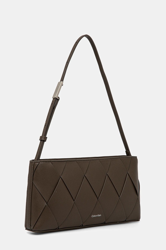 Τσάντα Calvin Klein K60K612992 καφέ SS25