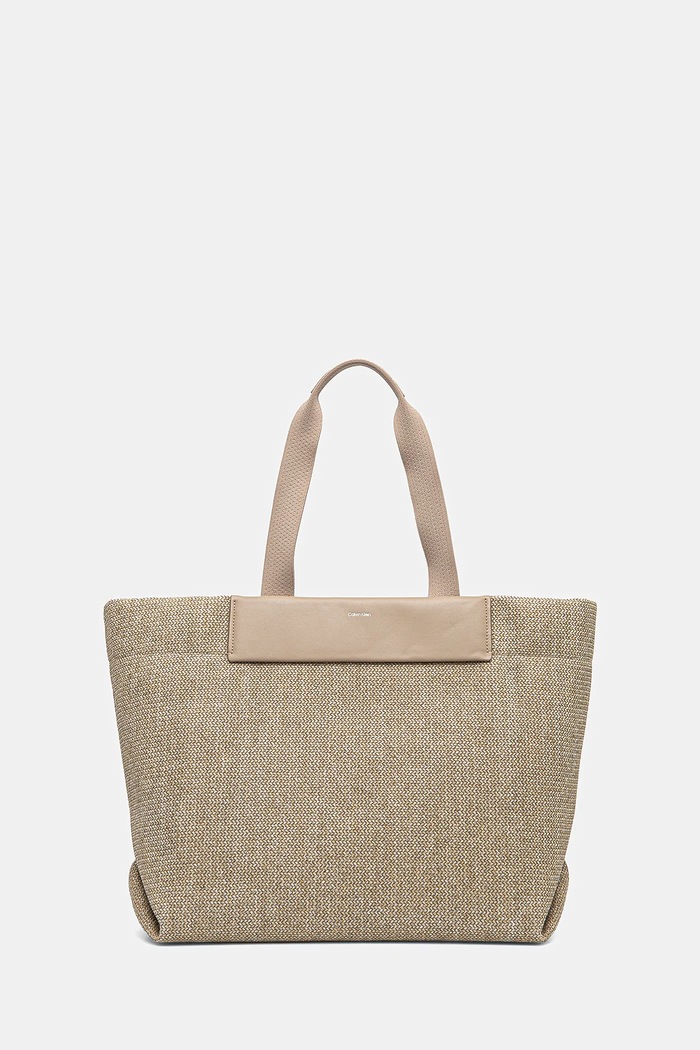 Calvin Klein torebka mieści A4 beżowy K60K613025