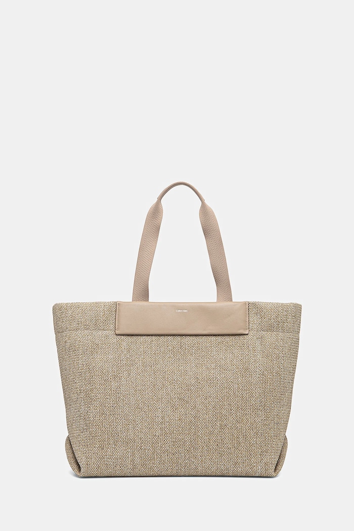 Calvin Klein torebka mieści A4 beżowy K60K613025