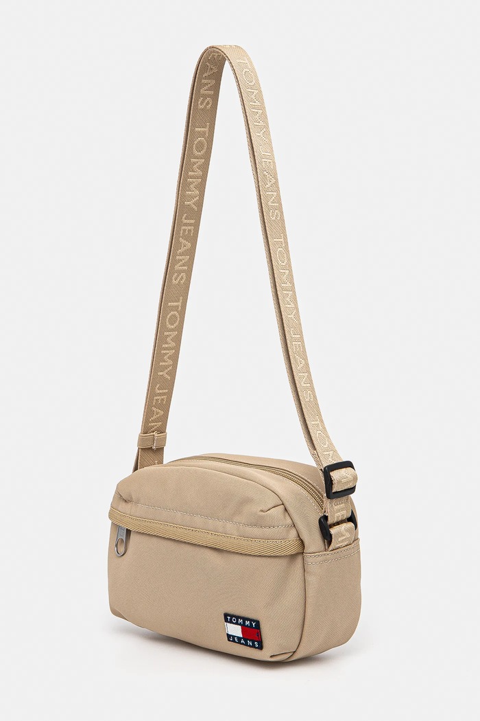 Tommy Jeans geantă AW0AW17286 bej SS25