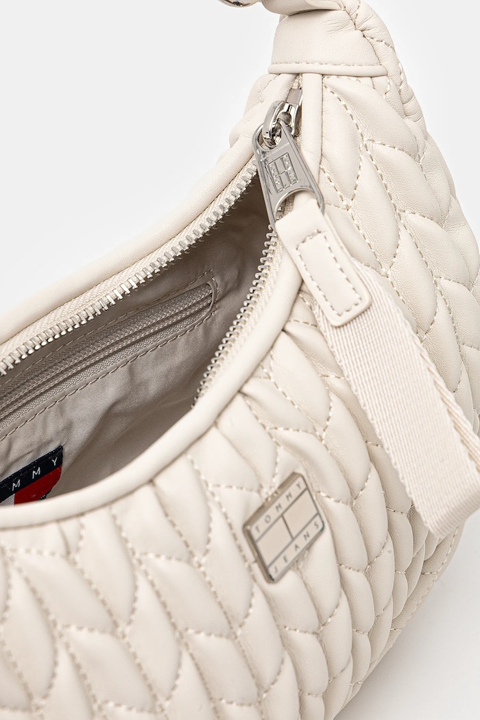 Geantă Tommy Jeans bej AW0AW17302