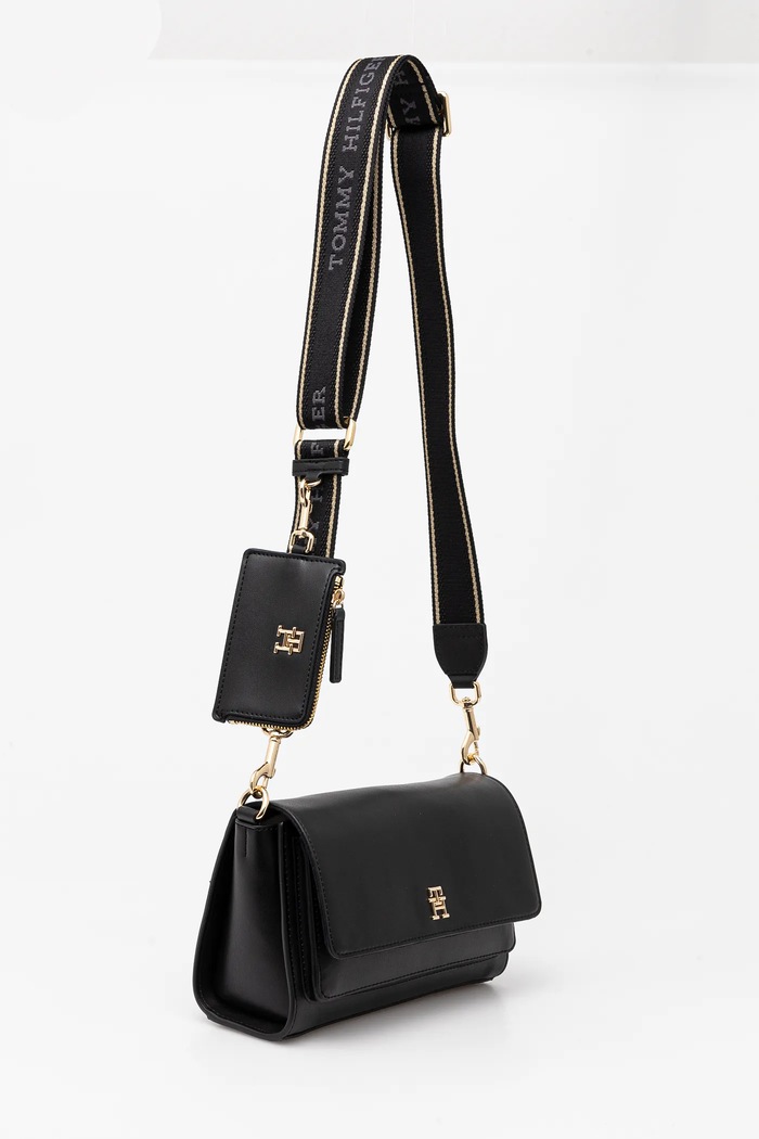 Tommy Hilfiger torebka AW0AW16813 czarny SS25